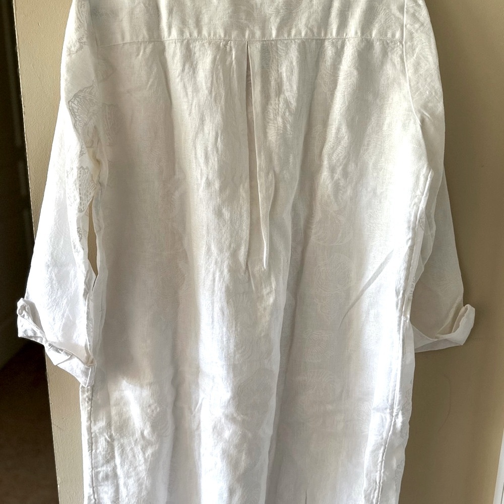 Lilly Pulitzer Rhoda linen popover - Picture 10 of 15